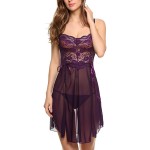 Avidlove Women Lace Lingerie Babydoll Dress Strap Chemise Sleepwear Sexy Nighty