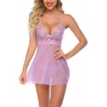 Avidlove Women Lace Lingerie Babydoll Dress Strap Chemise Sleepwear Sexy Nighty