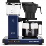 Moccamaster 53928 KBGV Select Coffee Maker, Midnight Blue, 40 ounce, 10-Cup, 1.25L