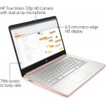 2021 HP 14 inch TouchScreen HD Laptop, Intel Celeron N4020, 4GB DDR4, 64GB eMMC, 1 Year Microsoft 365 Personal, Webcam, HDMI, Windows 10 S /Legendary Accessories (Google Classroom or Zoom) (Rose Pink)