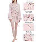 Gift for Women 100% Silk Nightgown Pajamas Set V-Neck Short Nightwear Nightdress Loungewear 6A Grade19mm Sand Wash Charmuse