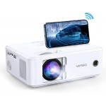 VIMGO 5G WiFi Projector, 8500L Native 1080P Outdoor Movie Projector, Mini Projector with Synchronized Smartphone Screen, 200&#39;&#39; Portable Projector for TV Stick, Video Games, HDMI/USB/AV, iOS &amp; Android