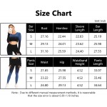 TAKIYA Women&#39;s 2 Piece Workout Outfit Seamless High Waist Leggings with Long Sleeve Crop Top Yoga Set Gradient Color