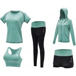 NC Women&#39;s Yoga wear Five-Piece Sports Suit