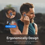 Baseus Active Noise Cancelling Wireless Earbuds ANC in Ear Headphones 4-Mics ENC Call Noise Cancelling Bluetooth 5.2 with Deep Bass/Wireless Charging for Work Home Office - S1 Pro