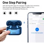 Baseus Active Noise Cancelling Wireless Earbuds ANC in Ear Headphones 4-Mics ENC Call Noise Cancelling Bluetooth 5.2 with Deep Bass/Wireless Charging for Work Home Office - S1 Pro