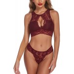 Avidlove Women Sexy Lingerie Lace Babydoll Set Mini Sleepwear for Women