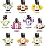 Essential Oils Set, 20x10ml Aromatherapy Essential Oil Kit for Diffuser, Humidifier, Massage, Skin &amp; Hair Care - Lavender, Eucalyptus, Tea Tree, Sweet Orange, Lemongrass and Peppermint