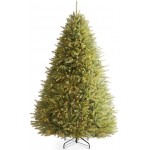 HEAO 7.5ft Pre-Lit Artificial Holiday Christmas Tree w/ 2950 Branch Tips/ 400 UL Light , Metal Hinges &amp; Base for Home, Office, Party Decoration