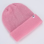 Winter Double-Layer Knitted Flanging Beanie Hat Cap Women&#39;s and Men&#39;s Classic Knitted Hats Super Stretch Warm Hat